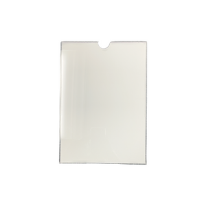 Float Acrylic Frame - Clear with Groove Artwork