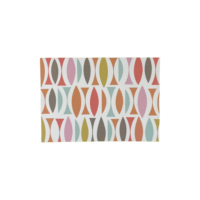 Cha-Cha double-sided Woven Rectangular Placemat - set of 4