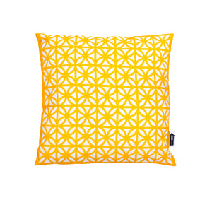 Breeze Block Pillow-Yellow