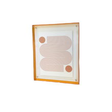 Levitate Acrylic Shadow Box Frame - Orange
