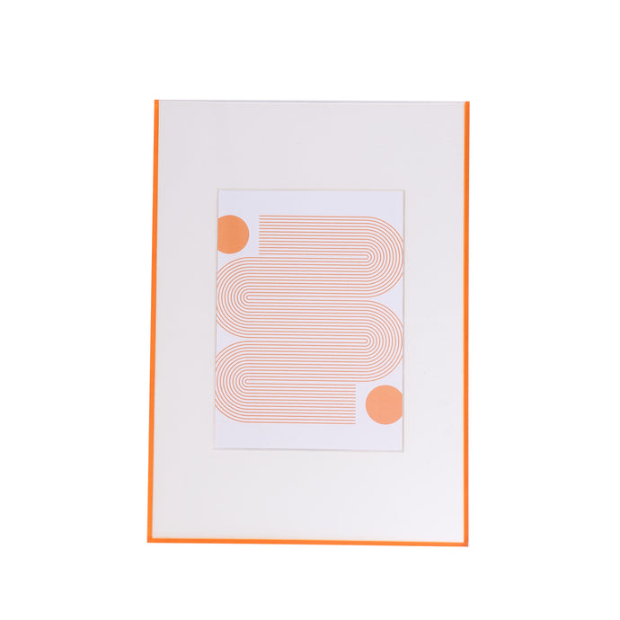 Float Acrylic Frame - Orange - Chase