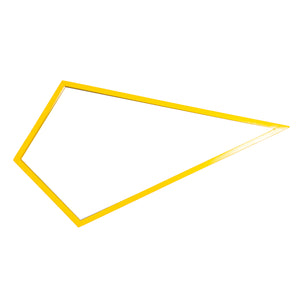 Astro Mirror-Giant Diamond-Yellow-16" x 30"