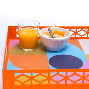 Gumball double-sided Woven Placemat