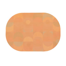 Blink double-sided Oval Woven Placemat 12" x 17" diameter