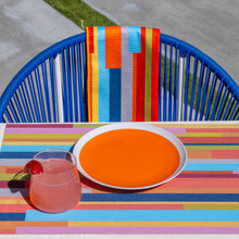 Stripes double-sided Woven Rectangular Placemat - set of 4