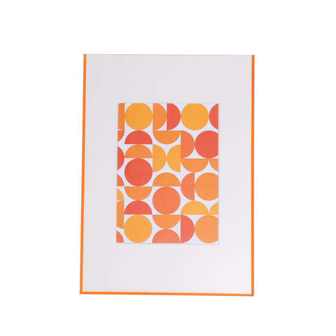 Float Acrylic Frame - Orange - Orange Slice