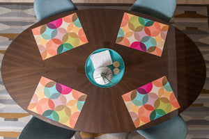 Starburst double-sided Woven Placemat