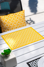 Breeze Block Pillow-Yellow