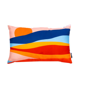 Desert Sunset double-sided Bolster Pillow