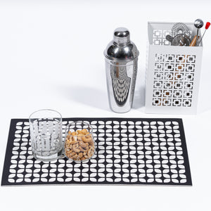 Breeze Block Placemat-Galaxy in Black-Set of 4